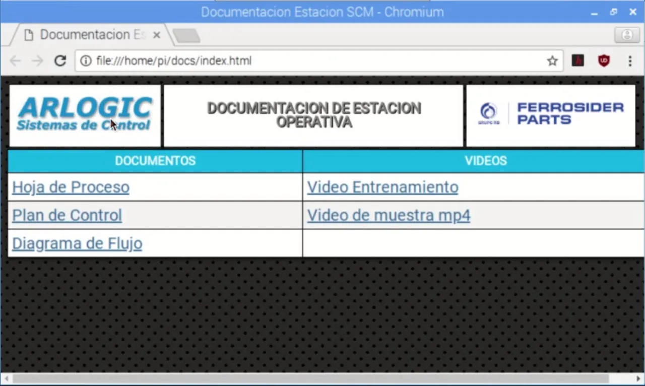Documentación de Ingenieria en la Estación de trabajo